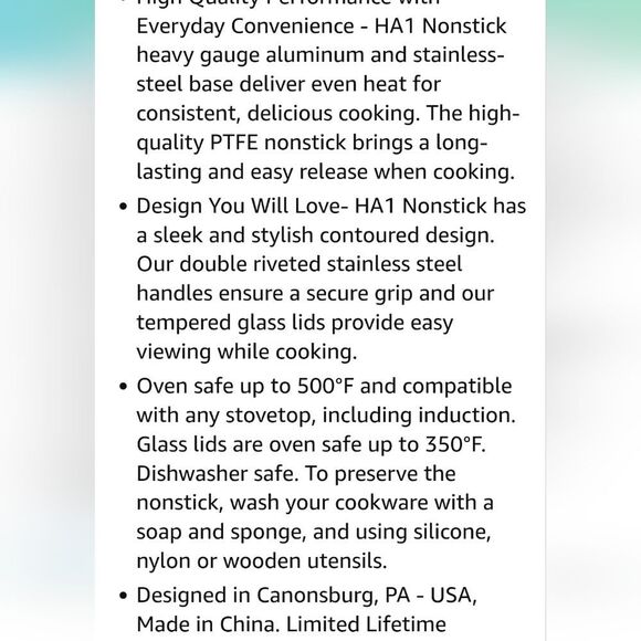 All-Clad HA1 Non-Stick 8QT Stock Pot w/Lid - Picture 5 of 8